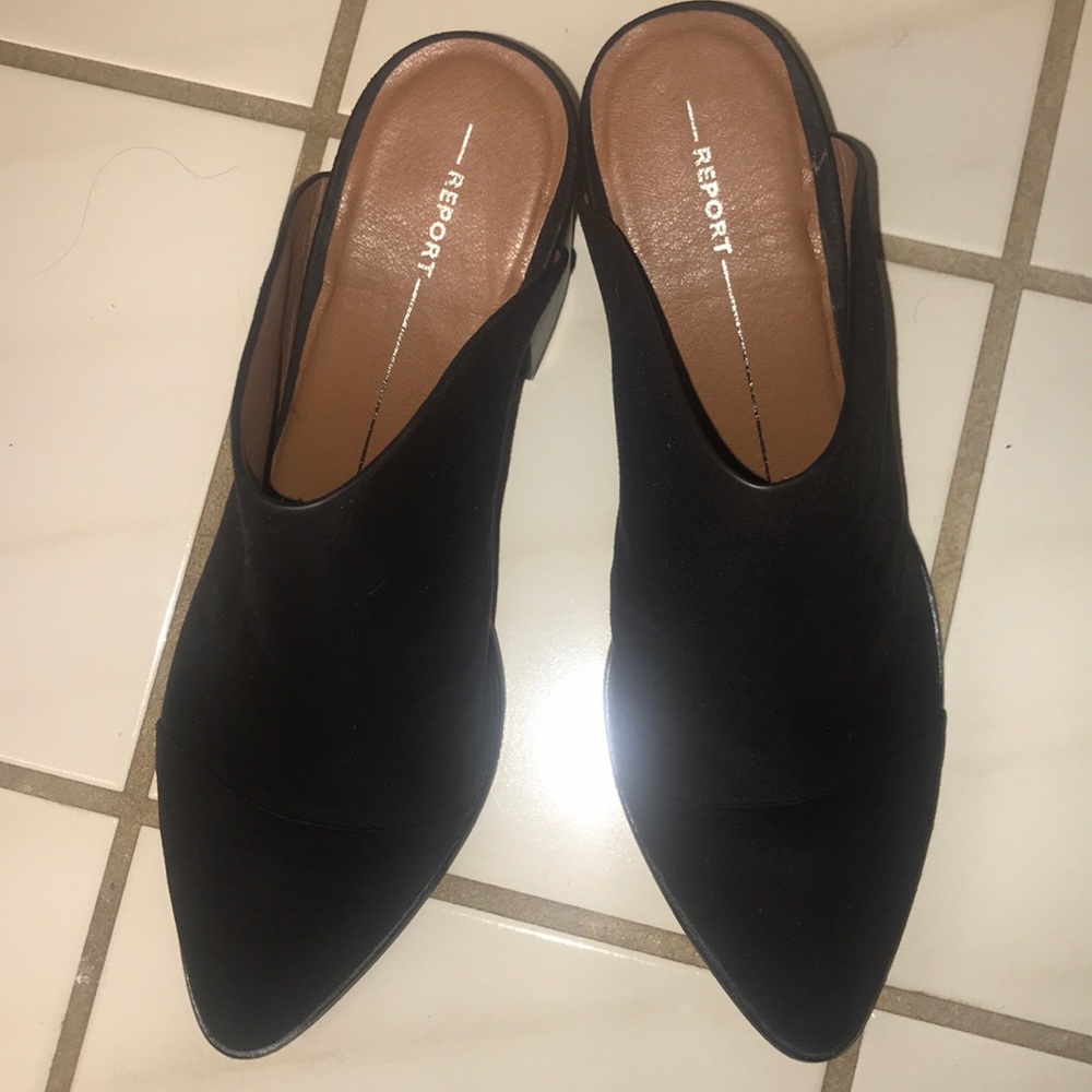 Report Open Back Booties